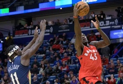 Toronto Raptors vùi dập New Orleans Pelicans nhờ sự thăng hoa của Pascal Siakam