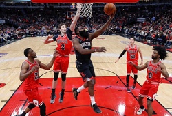 42 điểm từ James Harden, không quá khó cho Rockets vượt qua Bulls