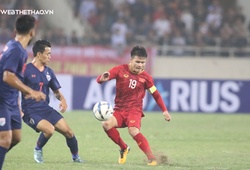 Các đội tuyển Thái Lan chỉ một lần "xé lưới" Park Hang Seo