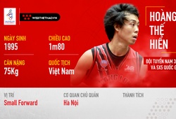 Hoàng Thế Hiển: Làn gió mới của ĐT bóng rổ Việt Nam