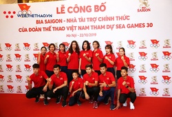 “Đại quân” thể thao Việt Nam lên đường dự tranh SEA Games 30
