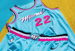Miami Heat và cực phẩm áo đấu City Edition mang tên "Vice Wave"