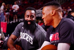 James Harden và Russell Westbrook ghi 61 điểm, Rockets thắng dễ Heat