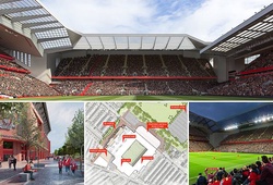 Tin bóng đá 29/11: Liverpool hé lộ hình ảnh về tái thiết sân Anfield