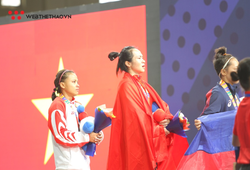 Webthethao thưởng nóng VĐV Vương Thị Huyền giành HCV cử tạ SEA Games 30