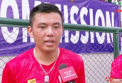 Lý Hoàng Nam trả lời phỏng vấn Webthethao: "Em không tưởng tượng ra kết quả 2-0 nhanh thế này"