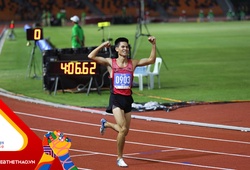 SEA Games 30: Bứt tốc ấn tượng, Dương Văn Thái giành HCV 1.500m nam