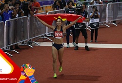 Đánh bại đối thủ nhập tịch, Tú Chinh giành HCV 100m nữ tại SEA Games 30