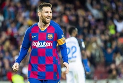 Messi lập kỷ lục ghi bàn ở Nou Camp giúp Barca thắng Alaves