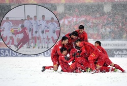 Siêu phẩm "lá vàng trên tuyết" của Quang Hải là bàn thắng biểu tượng của U23 châu Á