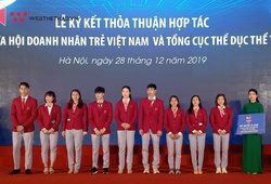 Hội doanh nhân trẻ Việt Nam tạo việc làm và hỗ trợ khởi nghiệp cho VĐV xuất sắc