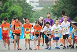 VĐV nhí trải nhiệm Kid's Dash tại HCM City Marathon 2020