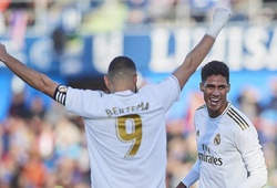 Bảng xếp hạng La Liga vòng 19: Real Madrid đuổi kịp Barca