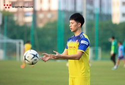 Đình Trọng trở lại tập luyện cùng U23 Việt Nam