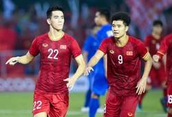 U23 Việt Nam sẵn sàng với phương án "song sát" Tiến Linh - Đức Chinh