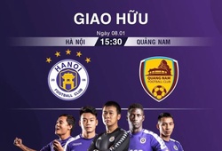 Trực tiếp Hà Nội FC vs Quảng Nam: Bài test đầu tiên