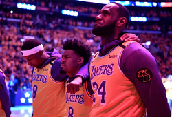 Los Angeles Lakers tưởng nhớ Kobe Bryant, LeBron James phát biểu đầy cảm xúc