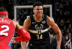 Vừa lấy Joel Embiid về chung đội All-Star, Giannis Antetokounmpo đã thị uy ngay lập tức