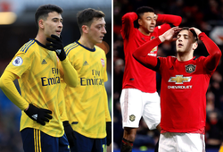 MU và Arsenal gây choáng với số điểm thâm hụt so với mùa trước