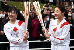 Nhật diễn tập lễ rước đuốc Olympic của Tokyo 2020
