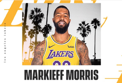 Chính thức: Los Angeles Lakers ký hợp đồng với Markieff Morris