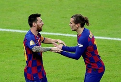 Griezmann thừa nhận mất kết nối với Messi trong đội hình Barca