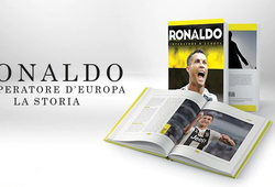 Ronaldo với cuốn sách “Hoàng đế châu Âu” được kể bằng hình ảnh đẹp nhất