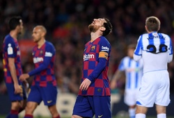 Messi nhận thẻ phạt chưa từng thấy trong sự nghiệp với Barca