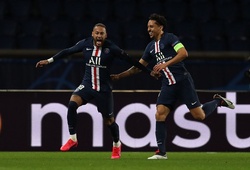 Neymar bắt chước cách ăn mừng của Haaland khi PSG vào tứ kết Cúp C1