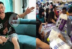 Lee Chong Wei bị sốc do không mua được giấy vệ sinh!