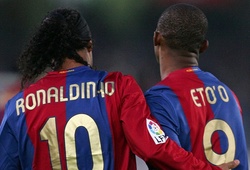 Barca và MU tạo nên những cặp tiền đạo “mắn” nhất châu Âu mùa 2005/06