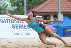 Eliza Chong - Thiên thần xinh đẹp của bóng chuyền bãi biển Singapore