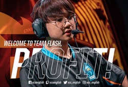 Profit gia nhập đội hình Team Flash - Tin chính thức!