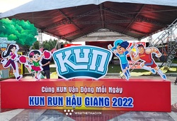 Háo hức đường chạy Kun-Kid Run dành cho các bé tại giải Marathon Vietcombank Mekong Delta 2022