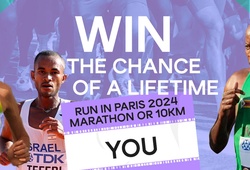 Cơ hội thắng một bib miễn phí chạy marathon tại Olympic Paris 2024