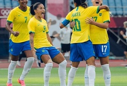 Marta của tuyển nữ Brazil ghi bàn thắng đi vào lịch sử Olympic 