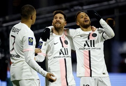 Messi, Mbappe và Neymar cùng lập hat-trick kỳ diệu cho PSG