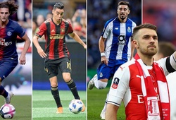 Arsenal nhắm 5 cầu thủ thay thế ngôi sao Aaron Ramsey trong tháng 1/2019