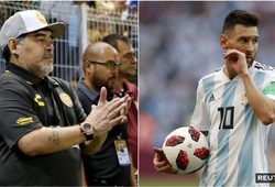Gia đình Messi gọi Maradona là kẻ khoác lác sau bình luận “đi vệ sinh nhiều, Messi không làm thủ lĩnh được”