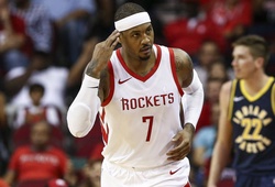 Sợ Carmelo Anthony dỗi vì dự bị, Houston Rockets chấp nhận chơi phá cách