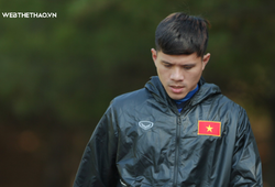 AFF Cup 2018: Trung vệ đội tuyển Việt Nam chấn thương trước buổi tập sáng 24/10