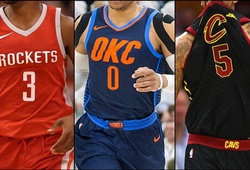 Thi đấu bạn mang áo số mấy, có trùng với số áo NBA quốc dân mùa này không?