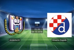 Nhận định tỷ lệ cược kèo bóng đá tài xỉu trận Anderlecht vs Dinamo Zagreb