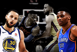 Với các ông chủ NBA, Stephen Curry hay Russell Westbrook mới là PG xuất sắc nhất?