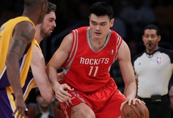 Những pha bóng tuyệt vời trong sự nghiệp của Yao Ming