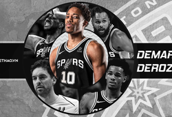 Ngôi sao DeMar DeRozan, từ tốt mà trở thành tuyệt vời?