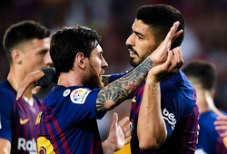 Không có Messi, Luis Suarez trở thành chỉ huy tối cao với thành tích khó tin ở Barca