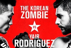 TRỰC TIẾP UFC Fight Night 139: Korean Zombie vs. Yair Rodríguez 