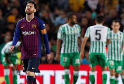 Messi trở lại và những điều không thể bỏ qua ở trận thua sốc Betis của Barcelona