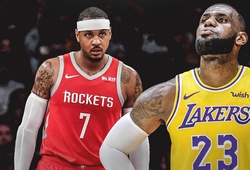 Carmelo Anthony tuyên bố không đến Lakers dù có LeBron James